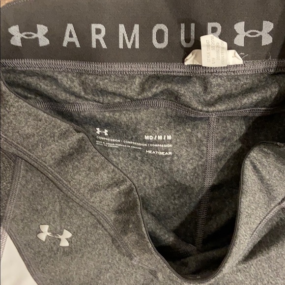 Under Armour Leggings Cropped Leggings M - Heatgear - Picture 2 of 2